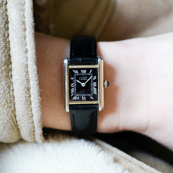Cartier Tank Must vintage plaquée or