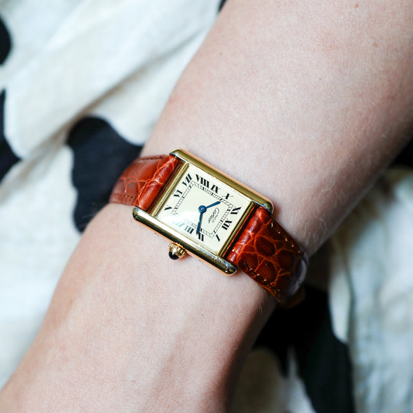 Cartier Tank Must vintage vermeil