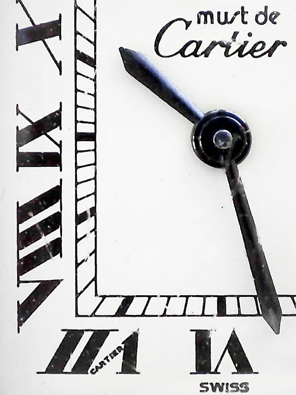 Cartier Tank  "Collection Must"  pour femme  (1980's)