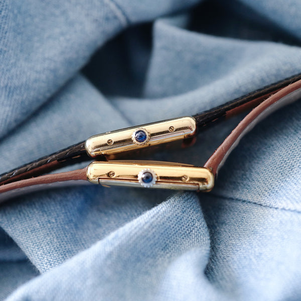 Couple de Cartier Tank Must mécanique homme femme