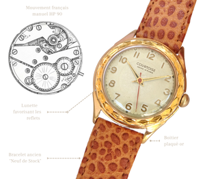 Courtoise histoire montre vintage