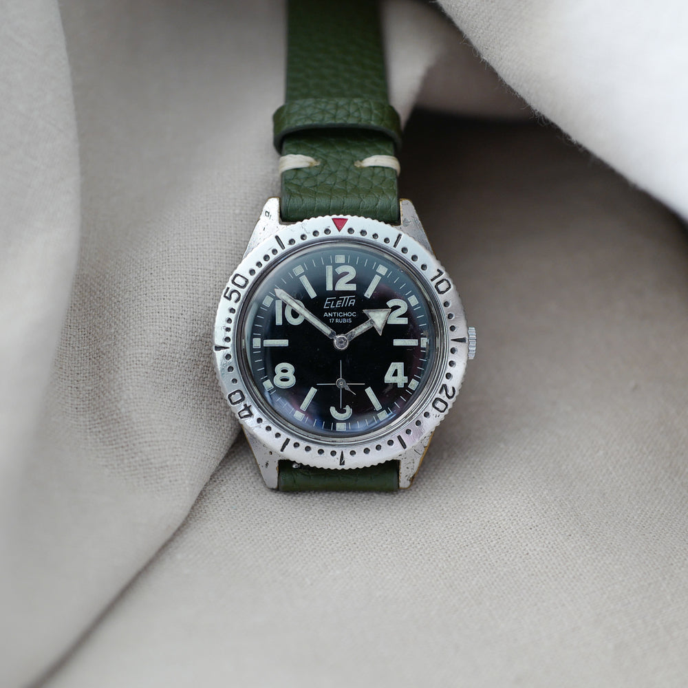 Eletta montre vintage plongée