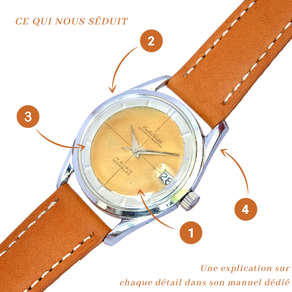 Explication vintage histoire cristal watch
