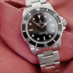 full set serie K Rolex Submariner No Date 14060M