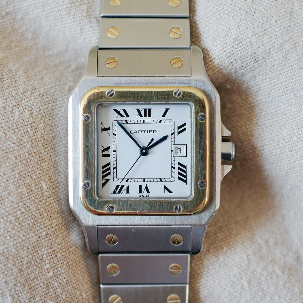 Cartier Santos vintage homme ancienne