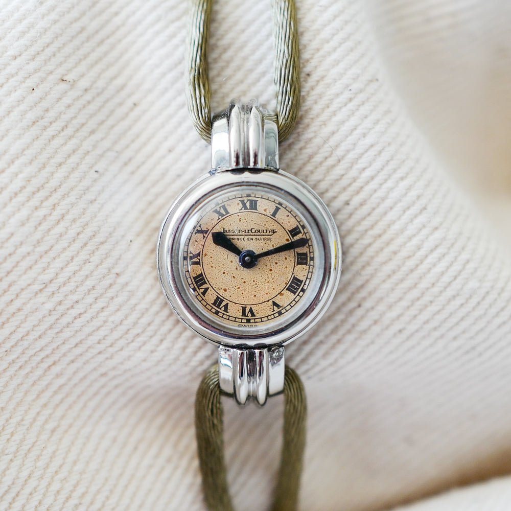 mini montre bracelet cordon jaeger lecoultre