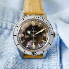 Jolie montre Zodiac Sea Wolf histoire ancienne