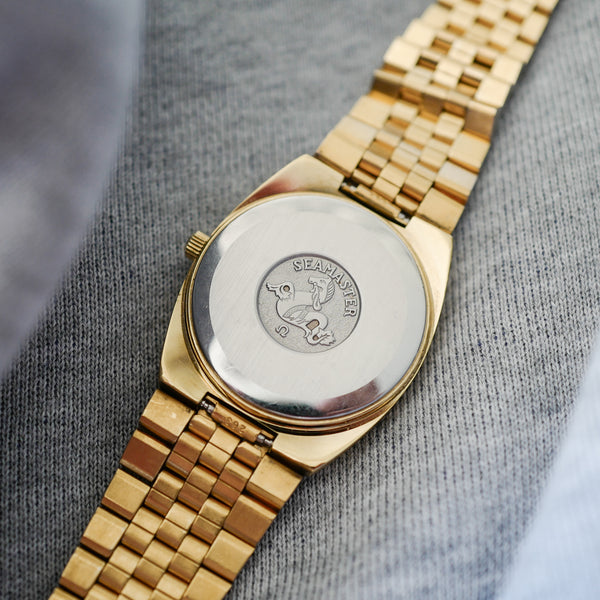 jolie Seamaster Quartz 1960083 plaquée or