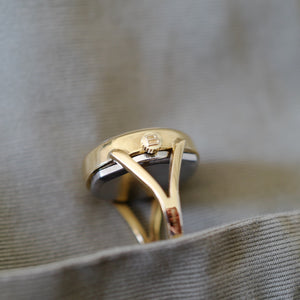 Jolie montre bague vintage Bucherer