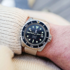 Jolie montre Bianchi vintage plongeuse Armée de Terre France Bianchi