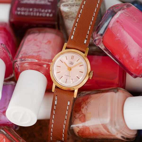 Jolie montre femme double tour