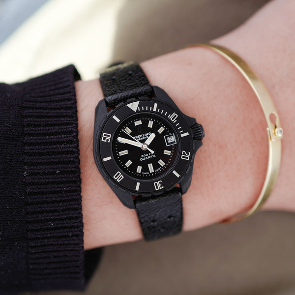 Jolie montre plongée ancienne PVD 29mm 28mm