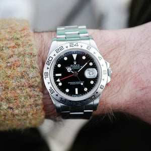 Jolie montre Rolex collection Explorer 2 vintage tritium