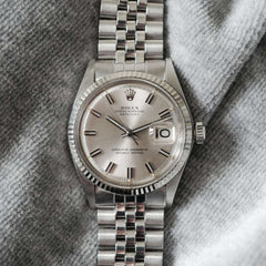 Rolex Datejust   ' Jubilee Wideboy '  (1970) - Réf. 1601