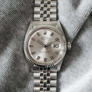 Rolex Datejust   ' Jubilee Wideboy '  (1970) - Réf. 1601