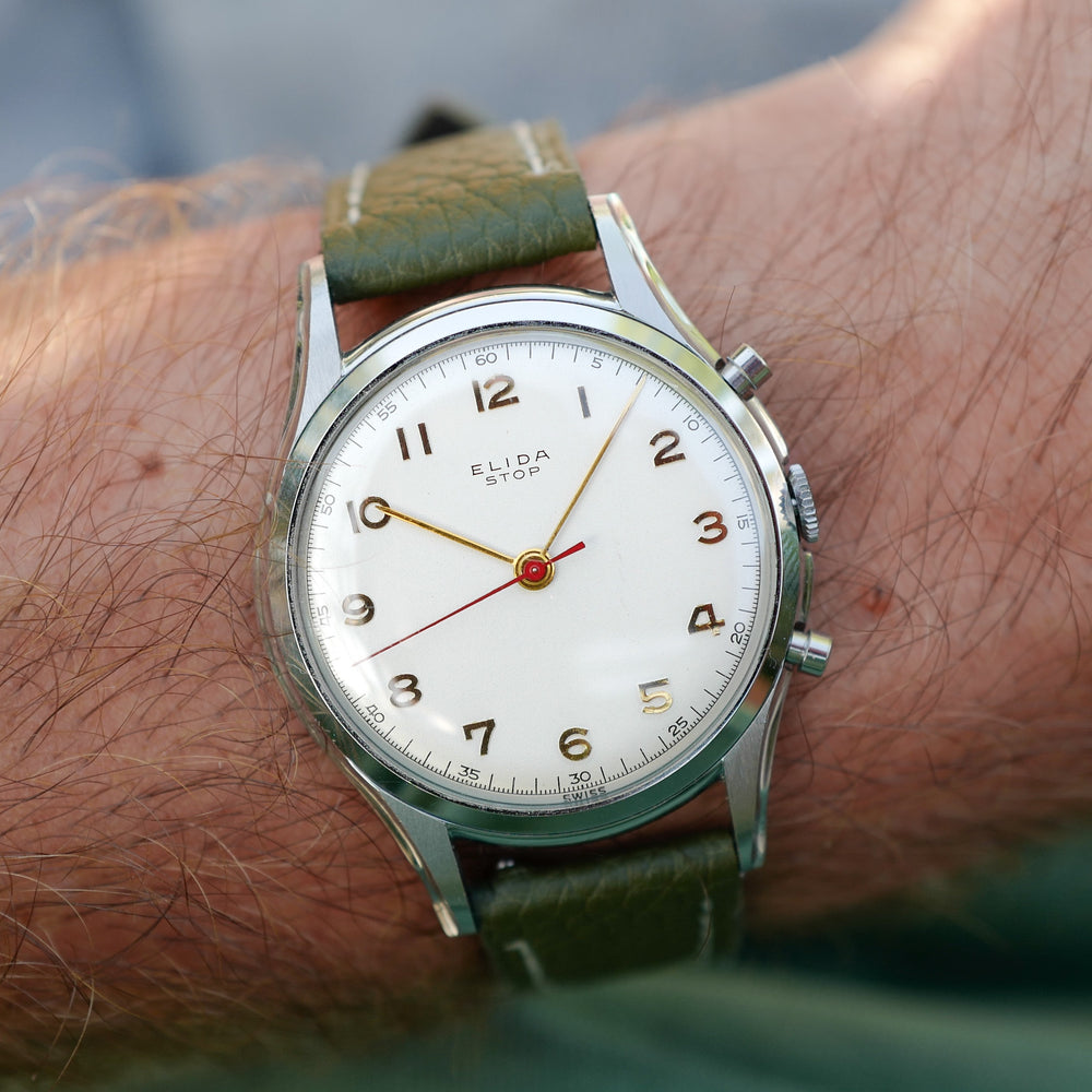 Rare montre Elida vintage