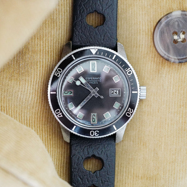 Jolie montre Submariner ancienne Esperanto