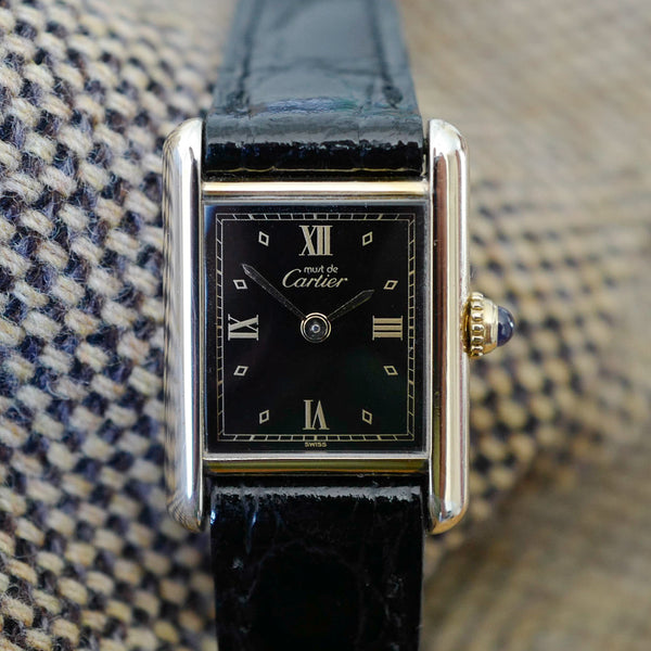 jolie montre vintage cartier tank must vintage femme