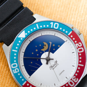 Jolie montre vintage lune