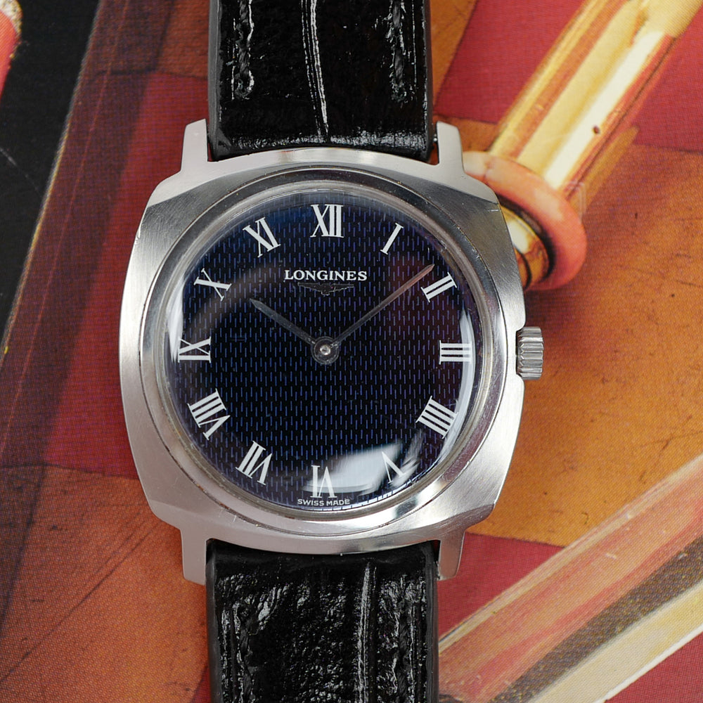 Longines Calatrava vintage 1980 vue de face