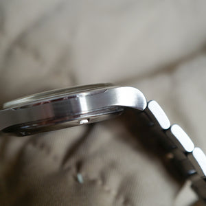 magnifique boitier omega double signature seamaster turler geneve