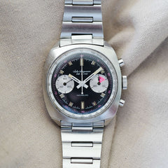 Magnifique chronographe vintage Jules Jurgensen panda big eye
