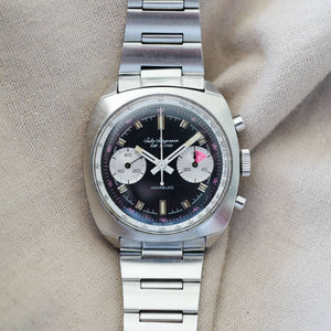Magnifique chronographe vintage Jules Jurgensen panda big eye