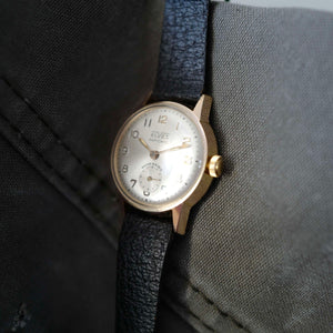 Mini montre pour femme or