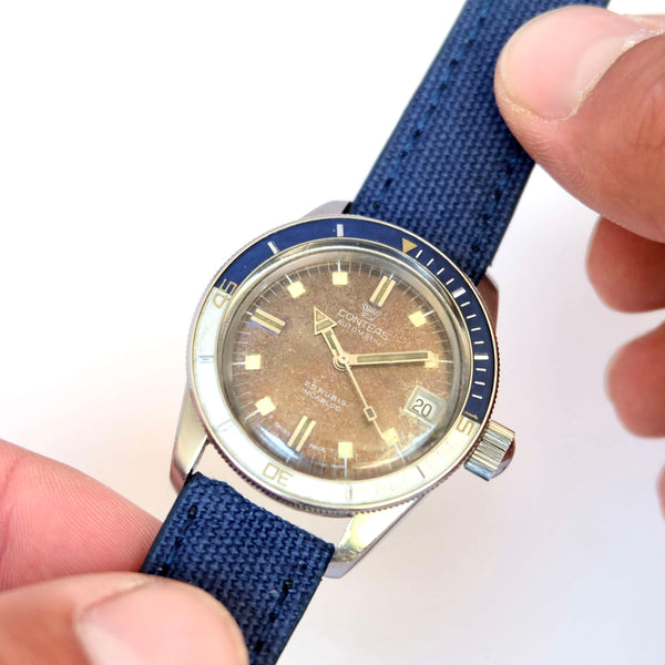 montre ancienne skin diver automatique