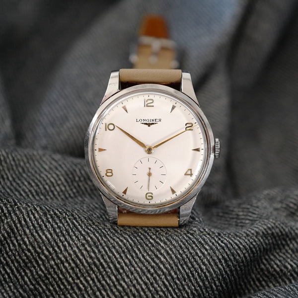 Montre ancienne Longines militaire années 1950