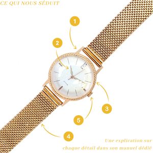 Montre ancienne mécanique femme homme sans marque histoire