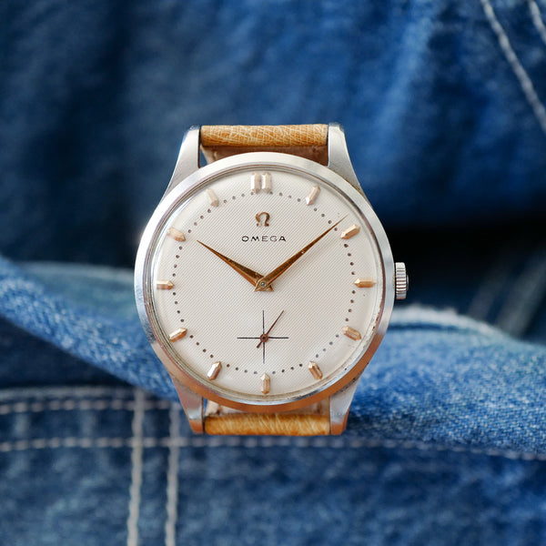 Montre ancienne Omega vintage mécanique oversize
