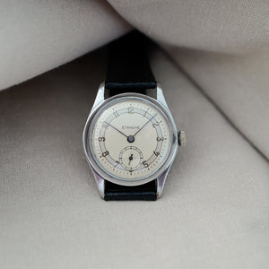 Montre ancienne style militaire cadran blanc