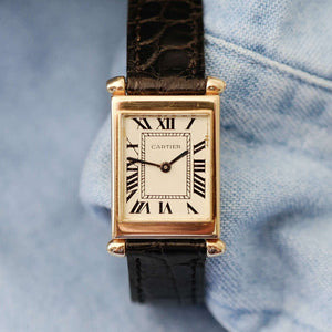 Montre ancienne vintage Cartier Tank Obus