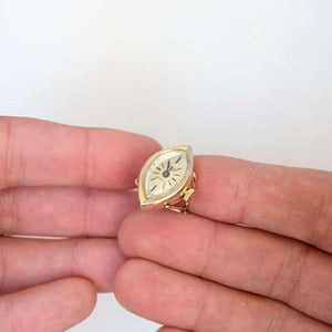 Montre bague ancienne vintage