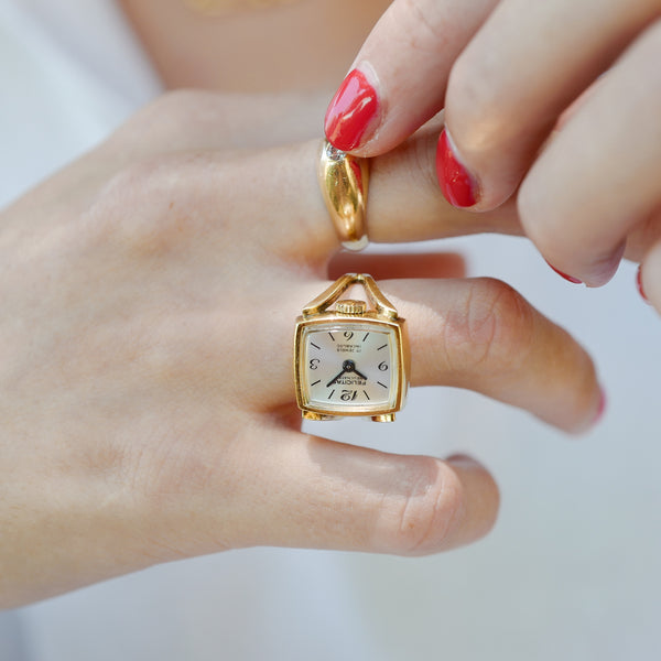 Bague-Montre vintage  'Félicitas'