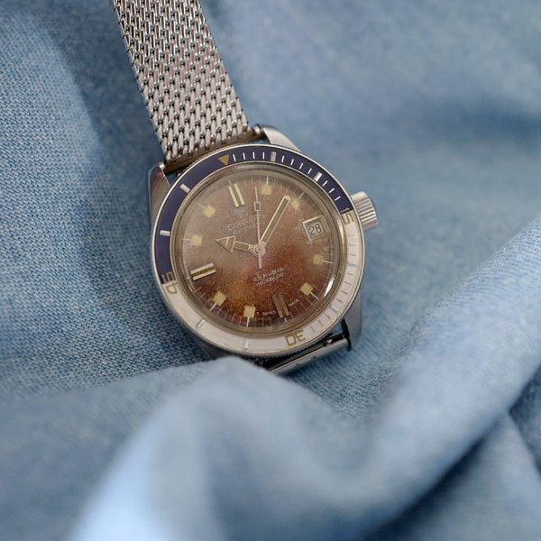 Montre bakélite acier étanche vintage garantie