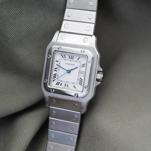 Montre Cartier boite papiers 2960 santos homme
