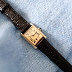 Montre cartier femme mécanique vintage