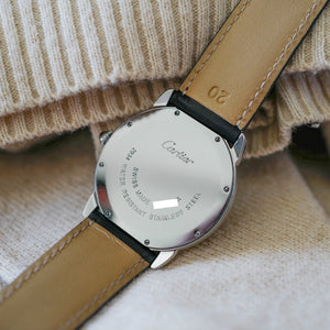 Montre Cartier Sobre Ronde Solo occasion