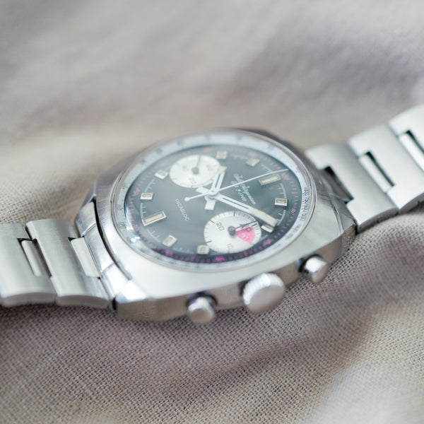 Montre chronographe Jules Jurgensen bracelet origine et boite