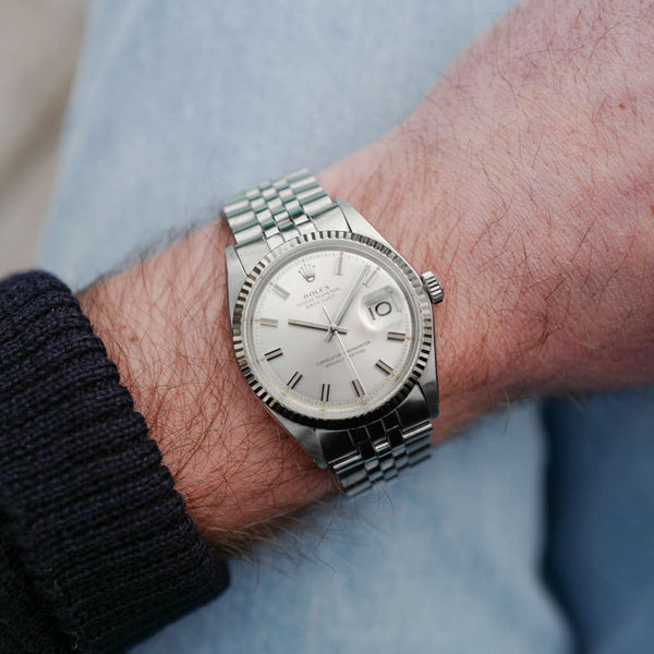 Rolex Datejust   ' Jubilee Wideboy '  (1970) - Réf. 1601