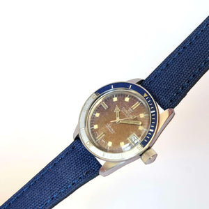 Montre de plongée patine tropicale
