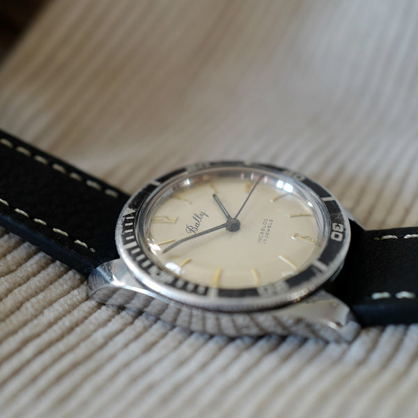 Montre de plongée vintage Bally mécanique manuelle