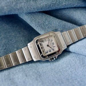 Montre femme cartier Santos mini vintage
