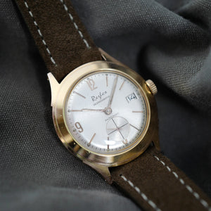 Montre femme homme bracelet bleu date seconde