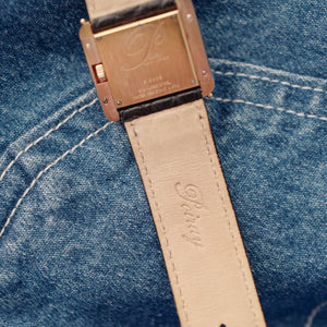 Montre femme or jaune occasion carré