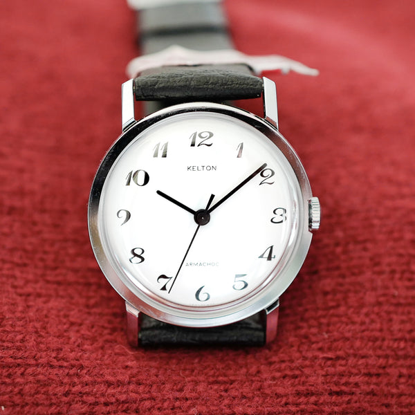 Montre française Kelton 1972 boite papiers