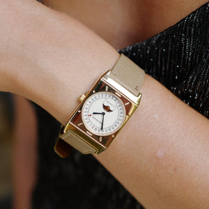 Montre Jaeger Lecoultre Reverso phase de lune vintage or