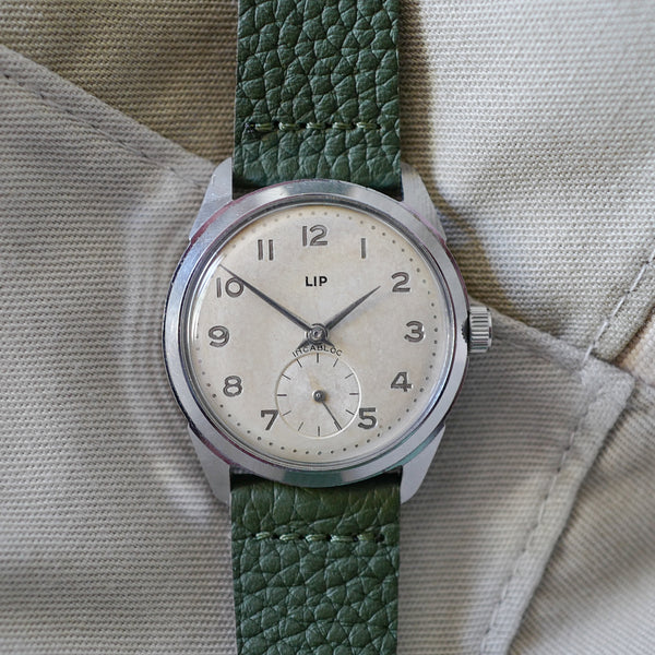 montre lip incabloc vintage mecanique manuelle